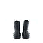 Fendi Size 6 FF Print Boots Calfskin Black