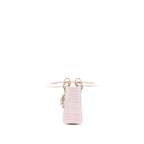 Dior Mini Lady Dior Alligator Mississippiensis Light Pink Crystal LGHW