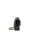 Chanel Small Classic Double Flap Caviar Black GHW (Microchip)