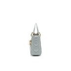 CHRISTIAN DIOR MINI LADY DIOR LIGHT GREY