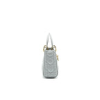 CHRISTIAN DIOR MINI LADY DIOR LIGHT GREY