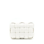 Bottega Veneta Padded Cassette Bag White