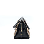 Saint Laurent Cabas Chyc Tote Bag Animal Print Horsehair/Calfskin Black GHW
