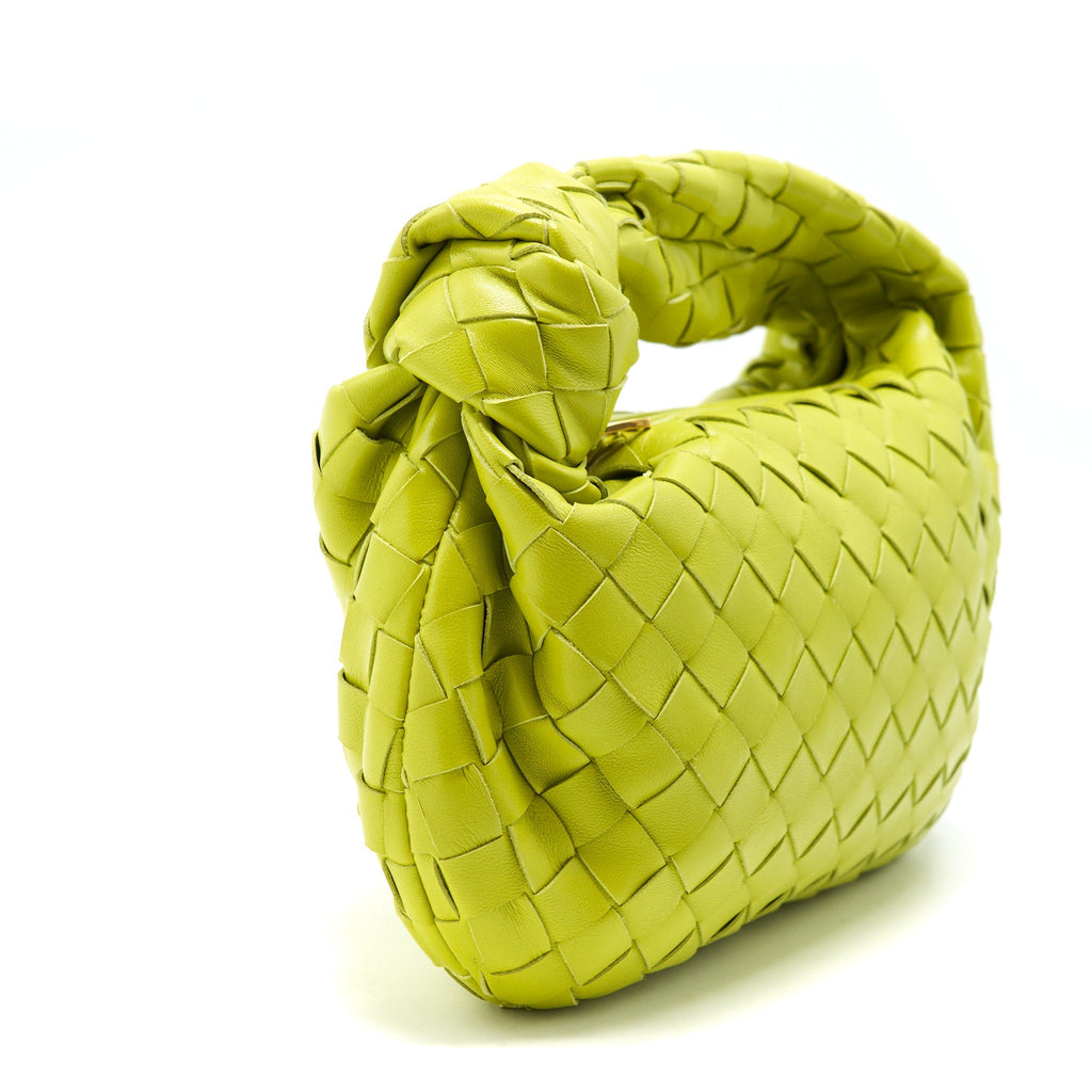Bottega Veneta Mini Jodie Kiwi Colour