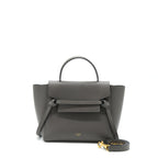 Celine Belt Bag Grained Calfskin Grey