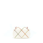 Chanel Small Flap Bag Lambskin White/Multicolor LGHW