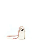 Chanel Small Flap Bag Lambskin White/Multicolor LGHW