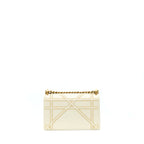Dior Small Diorama Rockstud Crossbody Bag Lambskin White GHW