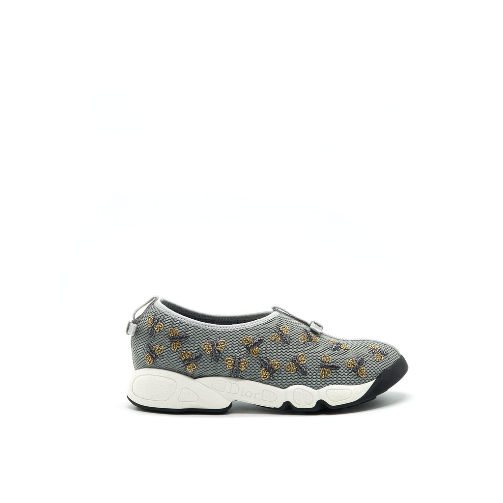Dior size 37.5 Fusion Sneakers grey