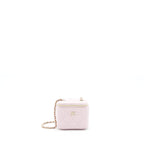 Chanel Mini Vanity Case Caviar Pink LGHW