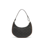 CELINE AVA BAG IN TRIOMPHE CANVAS AND CALFSKIN TAN