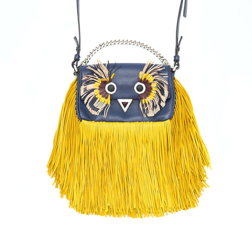 Fendi Mini Monster Crossbody Bag Multicolour