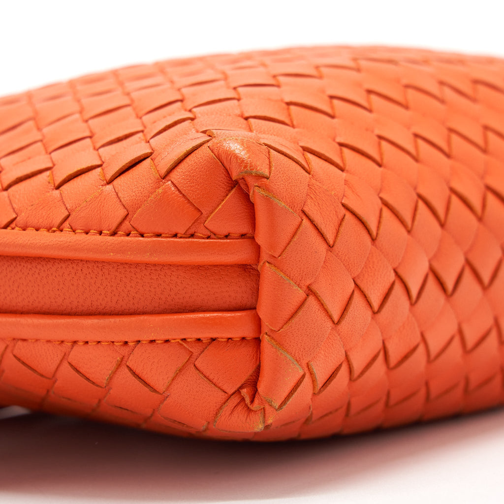 Bottega Veneta Zippy Crossbody Bag Orange