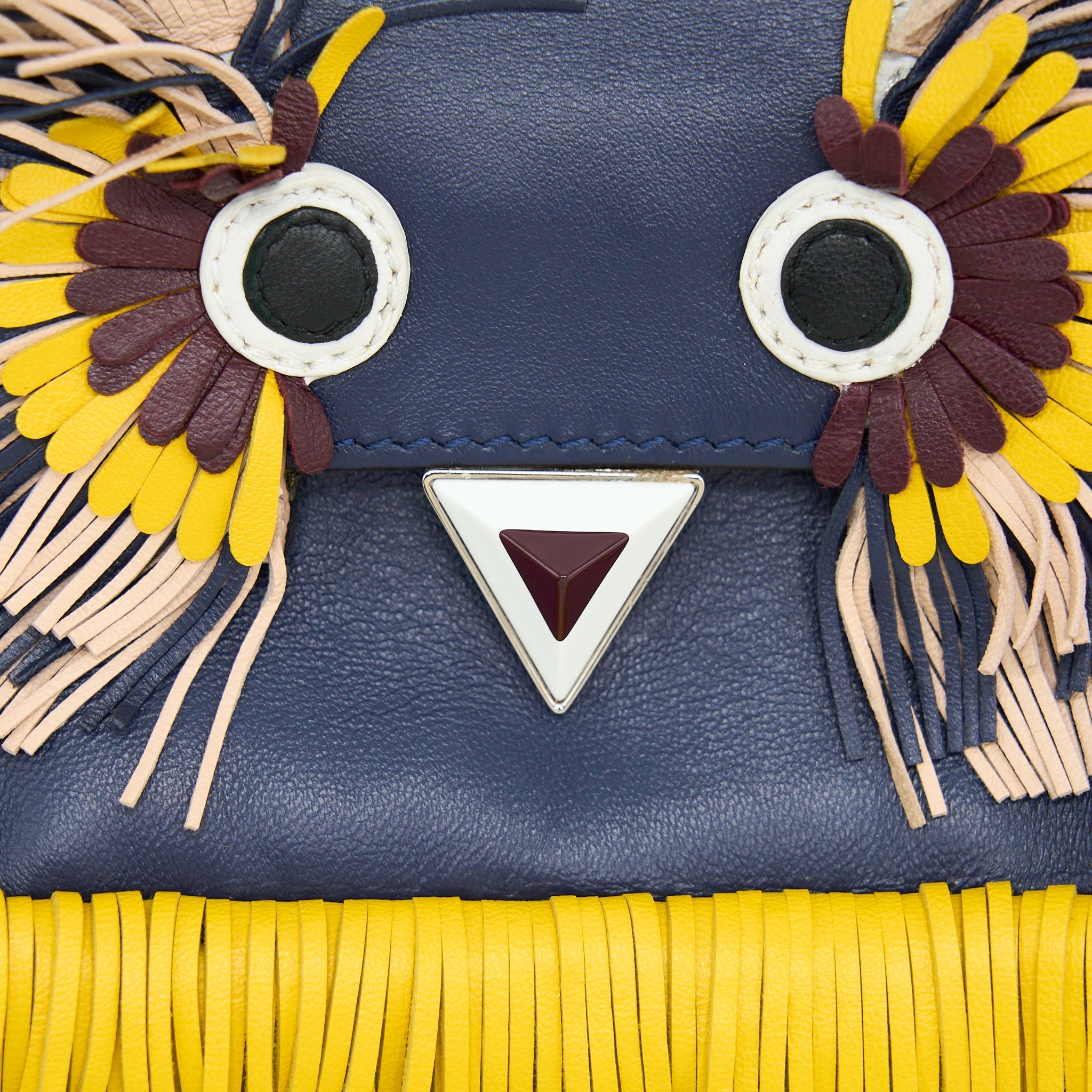 Fendi Mini Monster Crossbody Bag Multicolour
