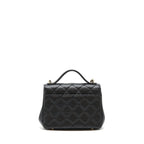 Chanel Small Business Affinity Caviar Black LGHW (Microchip)