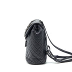 Chanel Quilted Urban Spirit Backpack Lambskin Black SHW