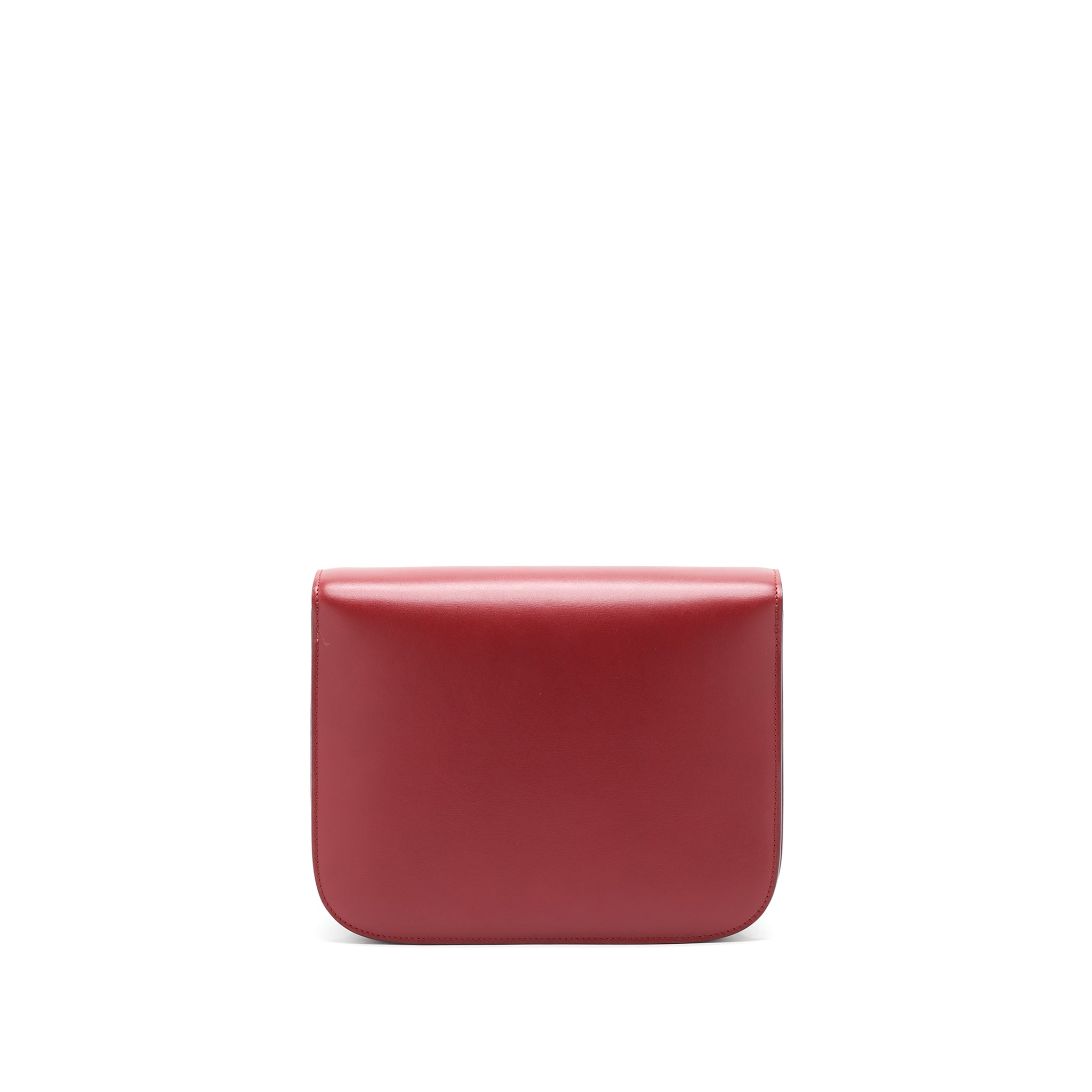 Celine Medium Classic Box Bag red