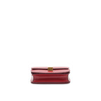 Celine Medium Classic Box Bag red