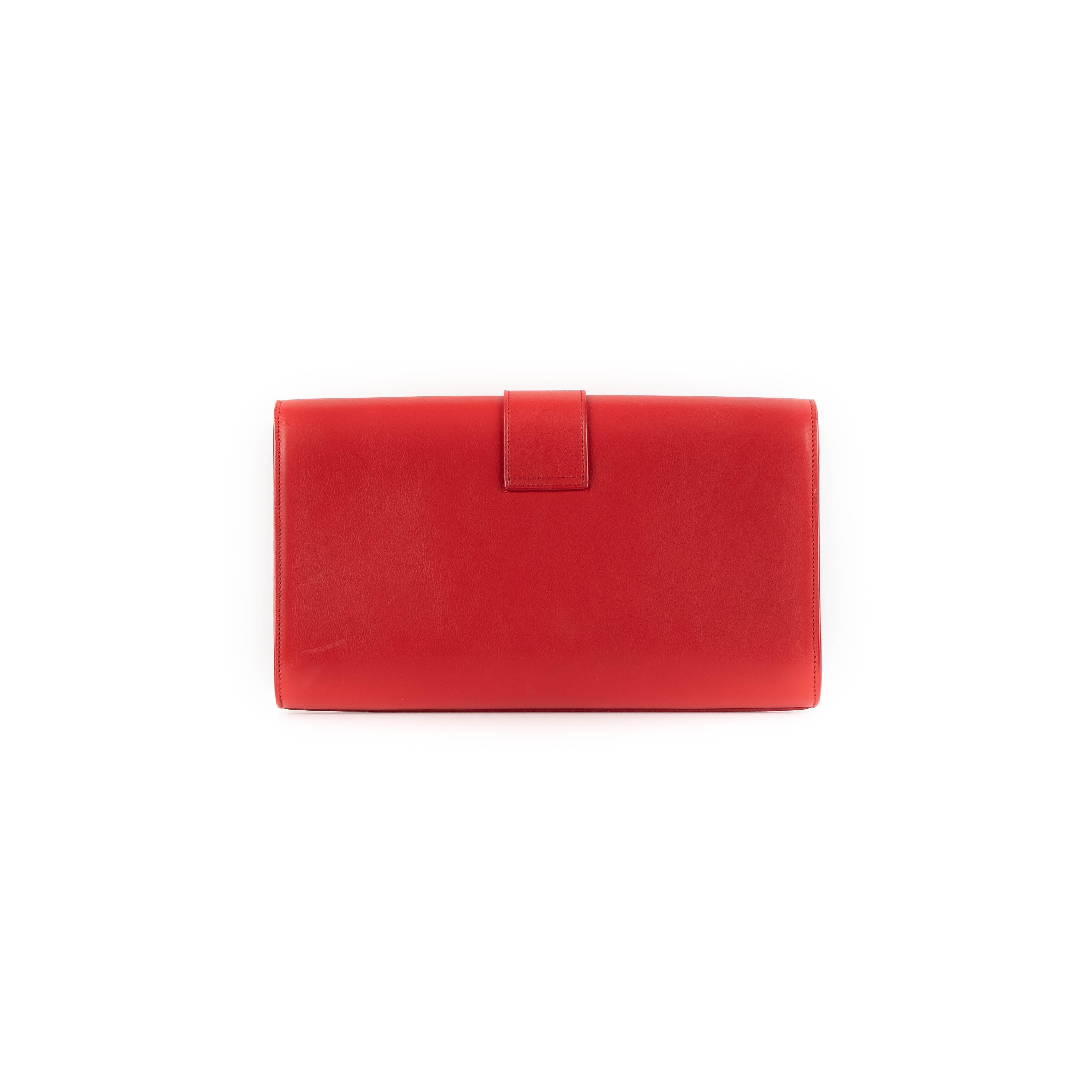 Saint Laurent Red Clutch Bag