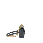 Gucci GG Marmont Mini Matelasse Shoulder Bag Black GHW