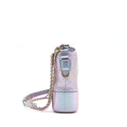 Chanel Large Gabrielle Hobo Lambskin/Calfskin Iridescent Purple Rainbow Colour Multicolour Hardware