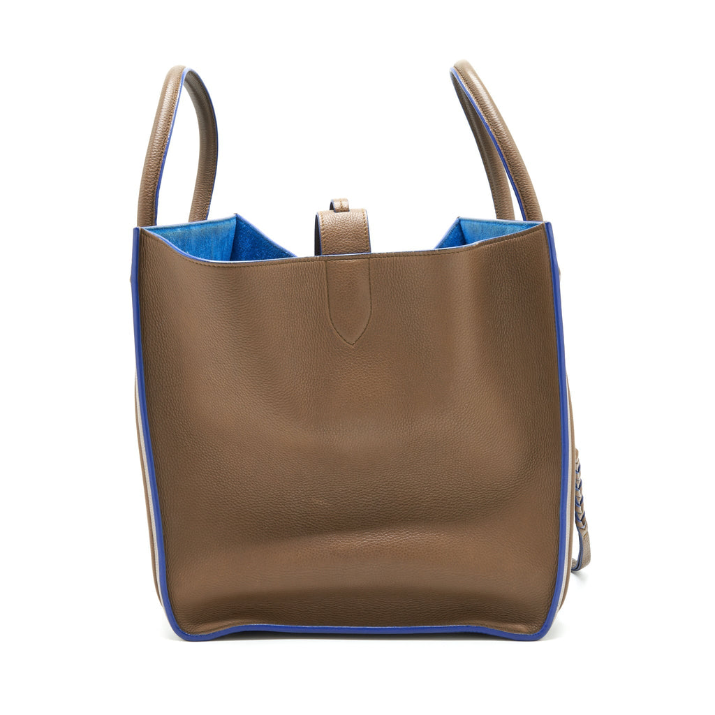 Celine Phantom Tote Bag Dark Brown/Blue