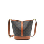 Celine Small Bucket Gold Triomphe