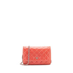 Chanel Wallet On Chains Red Patent SHW