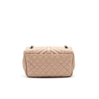 Saint Laurent Monogram Envelope Bag Dusty Rose