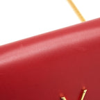 Saint Laurent (YSL) Medium Kate Bag Tassel Red GHW