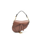 Dior Small Saddle Bag Rose Taupe GHW
