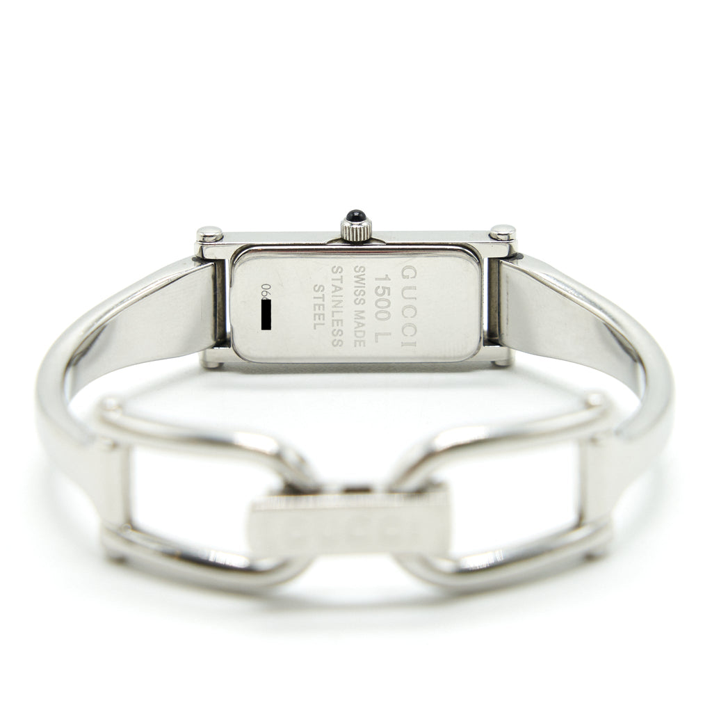 Gucci Vintage Horsebit Bracelet Watch in SHW
