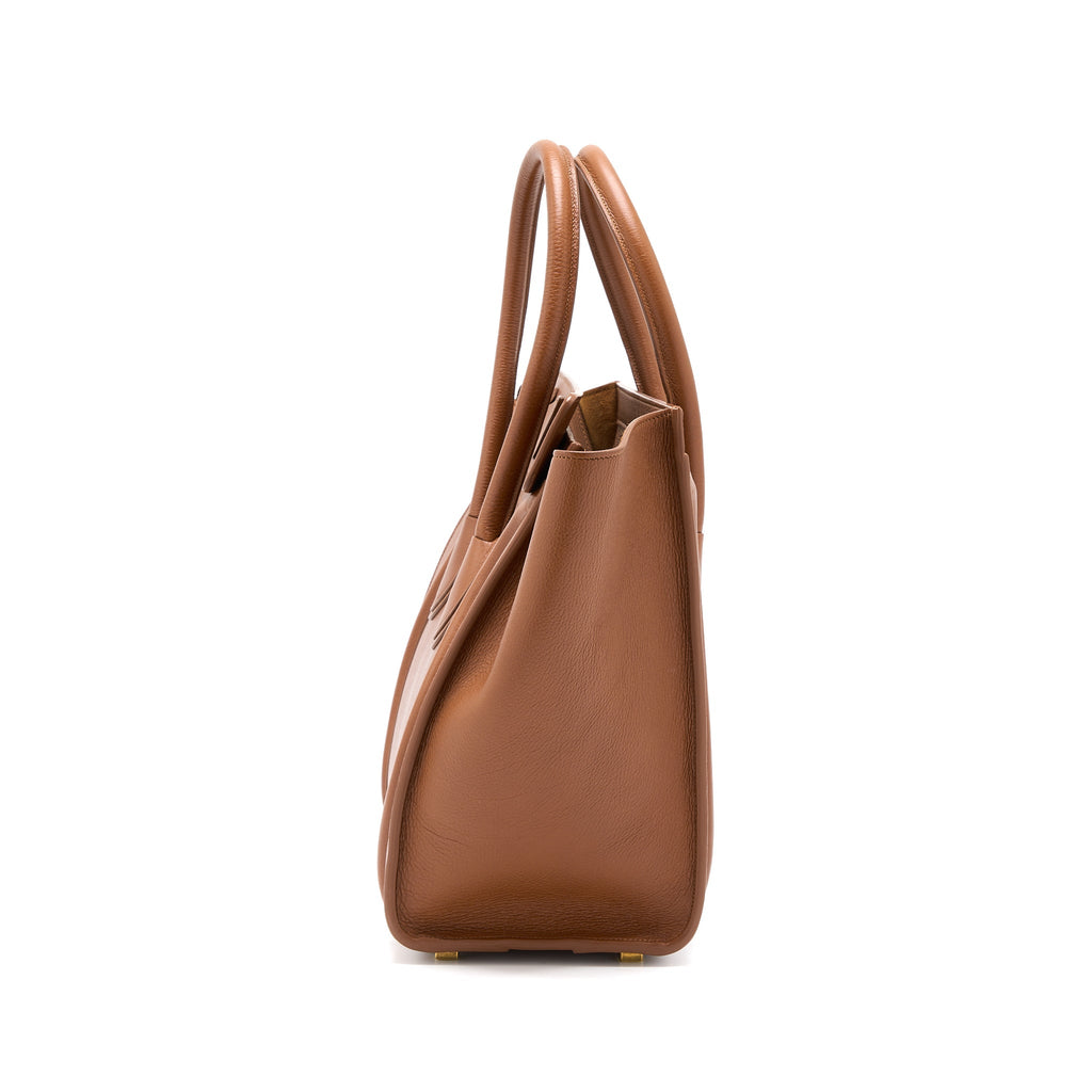 Celine Micro Luggage Bag Calfskin Brown