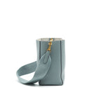 CELINE SMALL SANGLE BUCKET BAG IN GREY