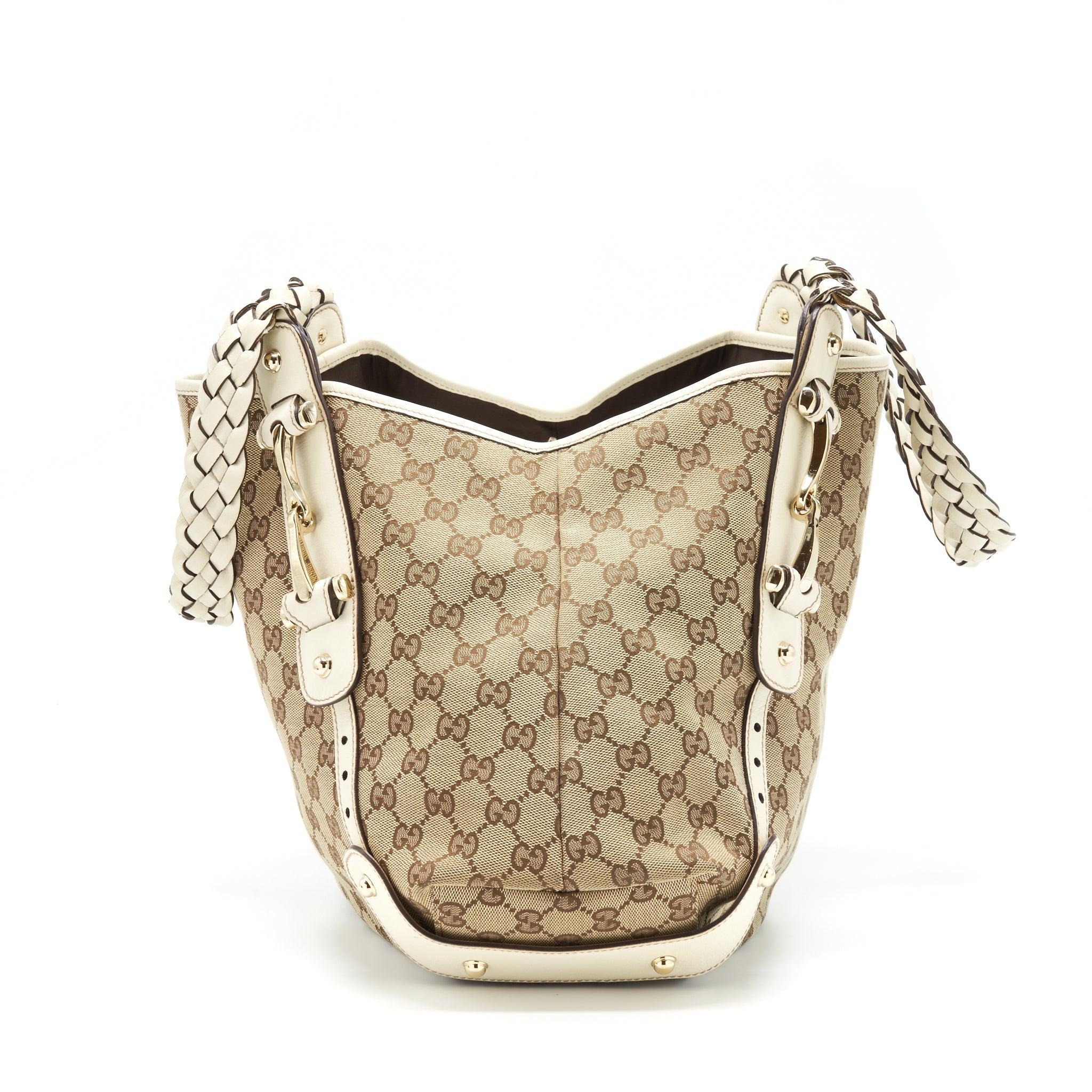 Gucci Tote Bag Canvas GG Supreme SHW