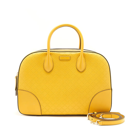 Gucci Large Bowling Bag Yellow