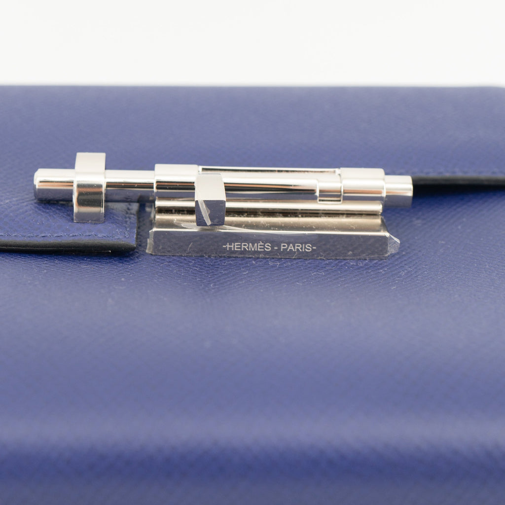 Hermes verrou 21 leather bag