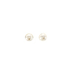 Chanel Pearl/CC Logo/Letter Drop Earrings With Crystal