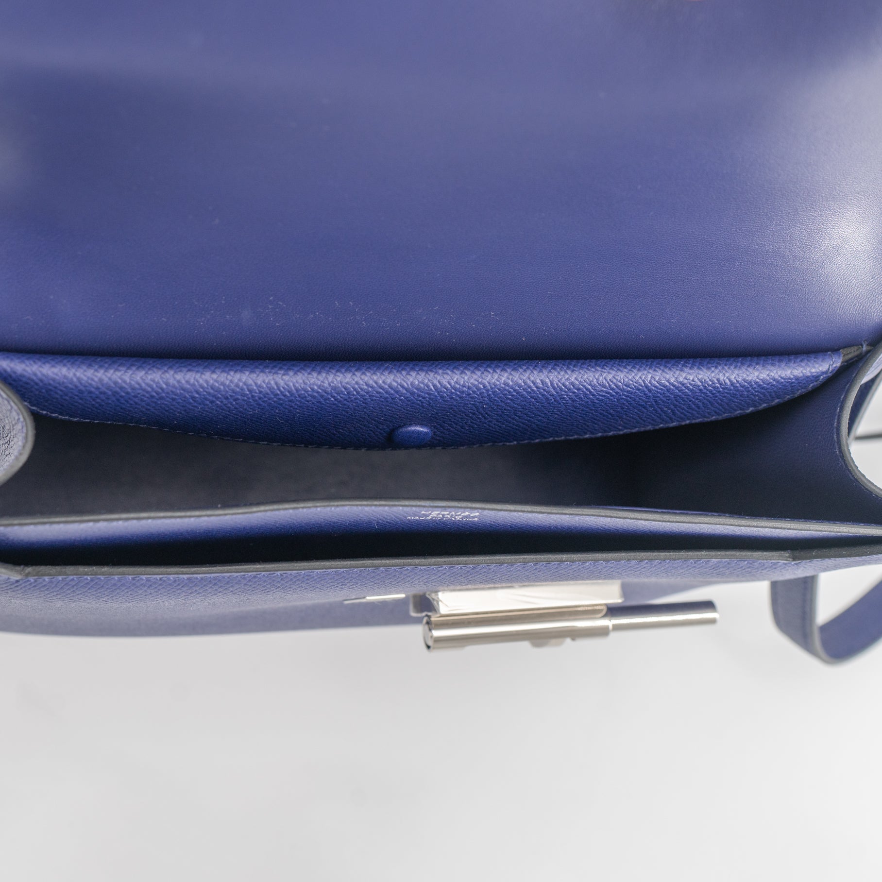 Hermes verrou 21 leather bag