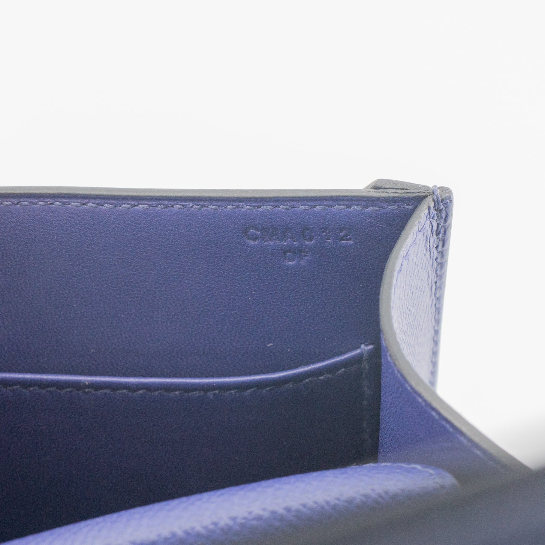 Hermes verrou 21 leather bag