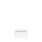 Chanel Small Wallet On Chain With Ribbon Chain Lambskin White GHW