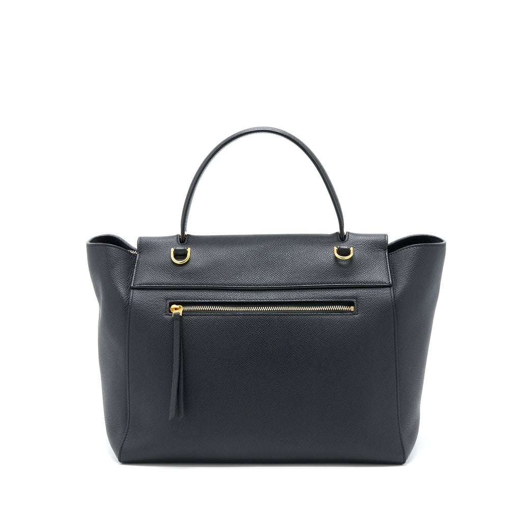 Celine Mini Belt Bag Grained Calfskin Black