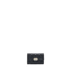 Chanel Boy Card Holder Caviar Black SHW