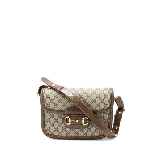 Gucci Horsebit 1955 Bag GG Supreme Canvas GHW
