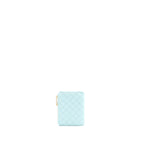 Bottega Veneta Bi-Fold Zip Wallet Lambskin Light Blue GHW