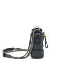 CHANEL GABRIELLE SMALL HOBO BAG BLACK