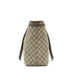 Gucci Shopping Tote Bag GG Supreme Canvas GHW