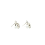 Chanel CC Logo Crystals Earrings SHW