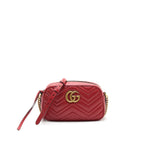 Gucci Marmont Camera Bag in Red