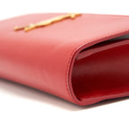 Saint Laurent/YSL Clutch Caviar Red GHW